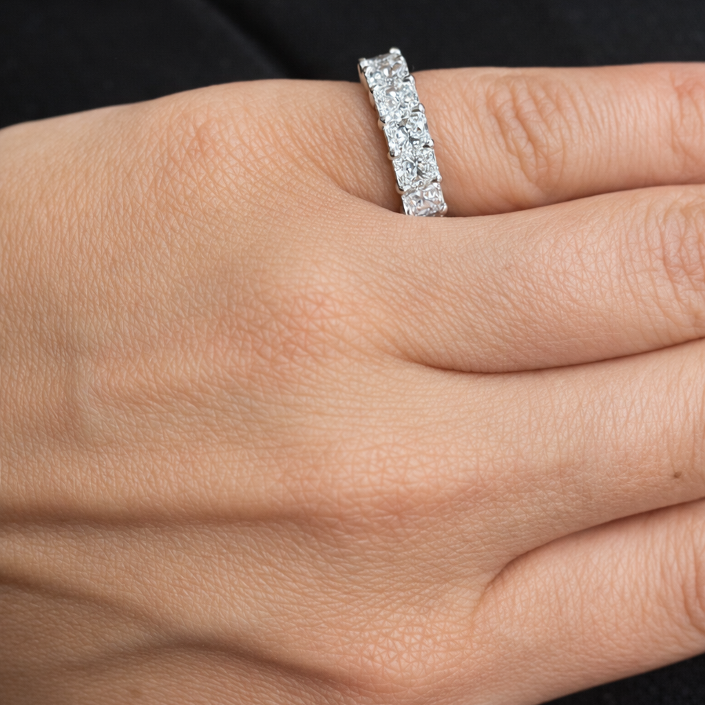 Radiant Diamond Eternity Band