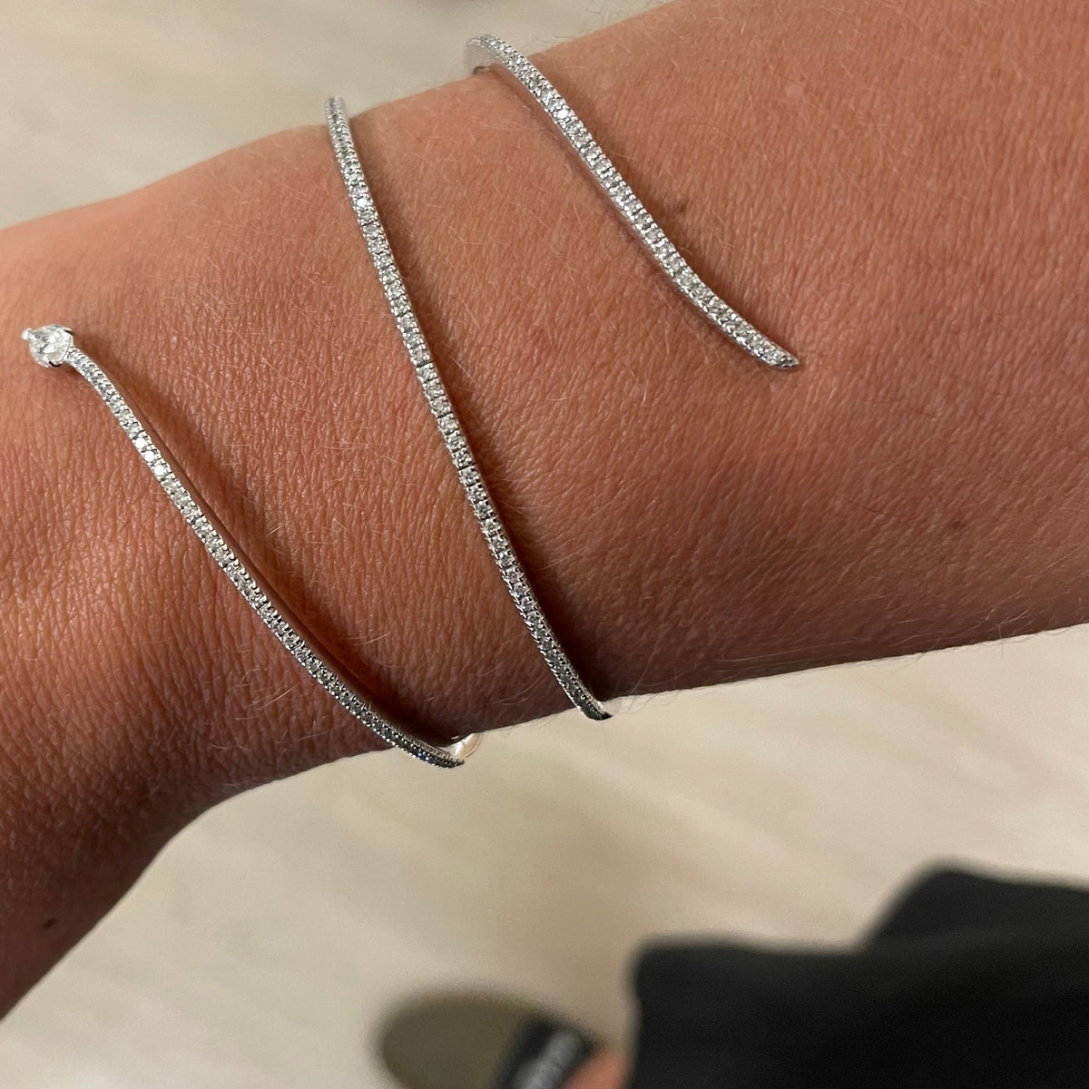 Wrap Diamond Bracelet