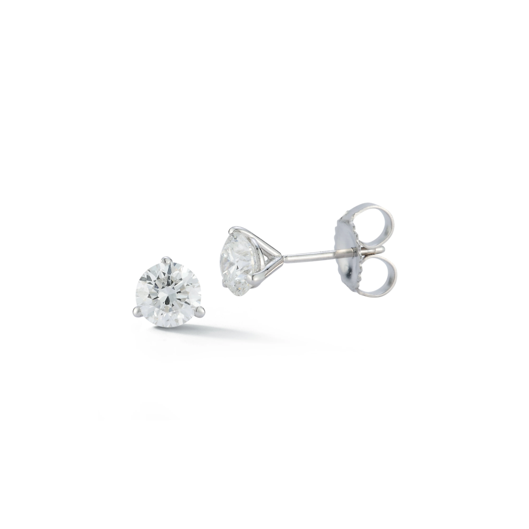Round Diamond Studs